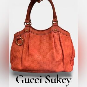 Gucci Sukey Guccissima Pink Leather Shoulder Bag. Rare color & EXCELLENT COND!!!